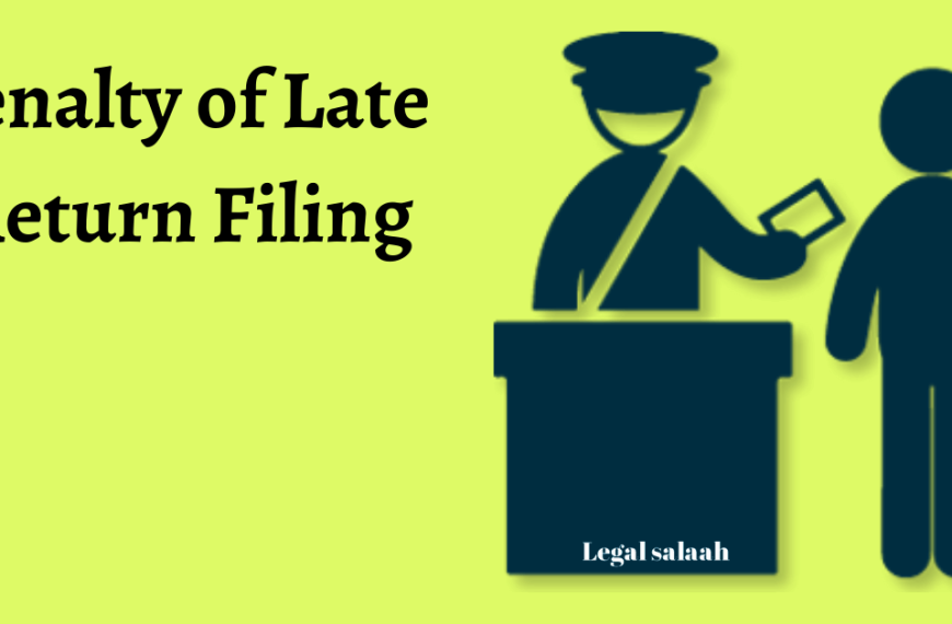 Penalties for Late Return Filing of GST