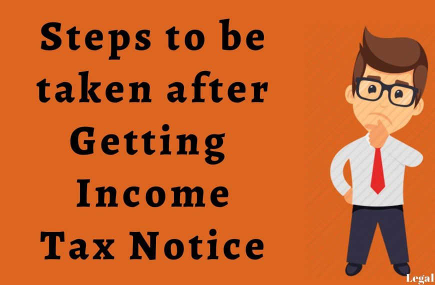 Guidance after receiving Income Tax Notice