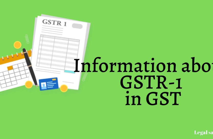 Why do we need to file GSTR-1 under GST RETURN?