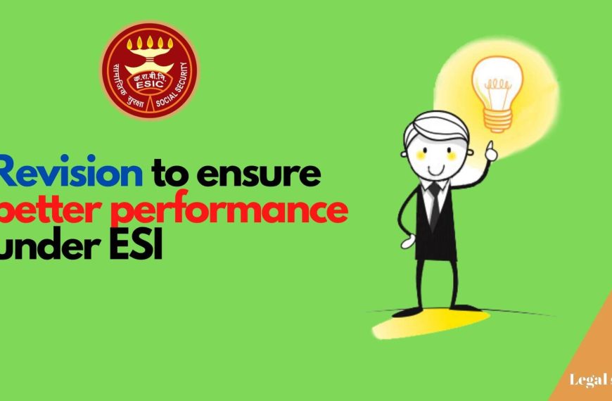 ESIC proposes a revision to ensure better execution