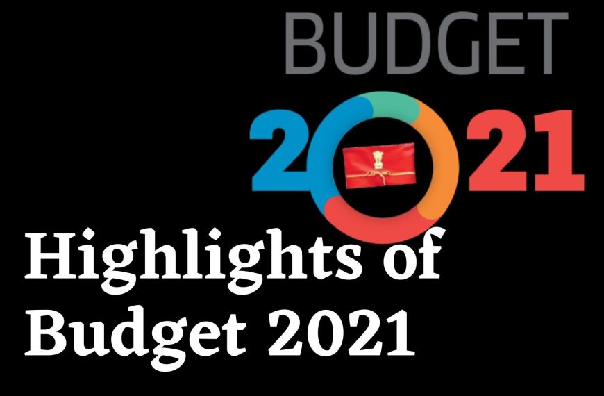 Highlights of Budget 2021