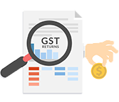 Different GST Received