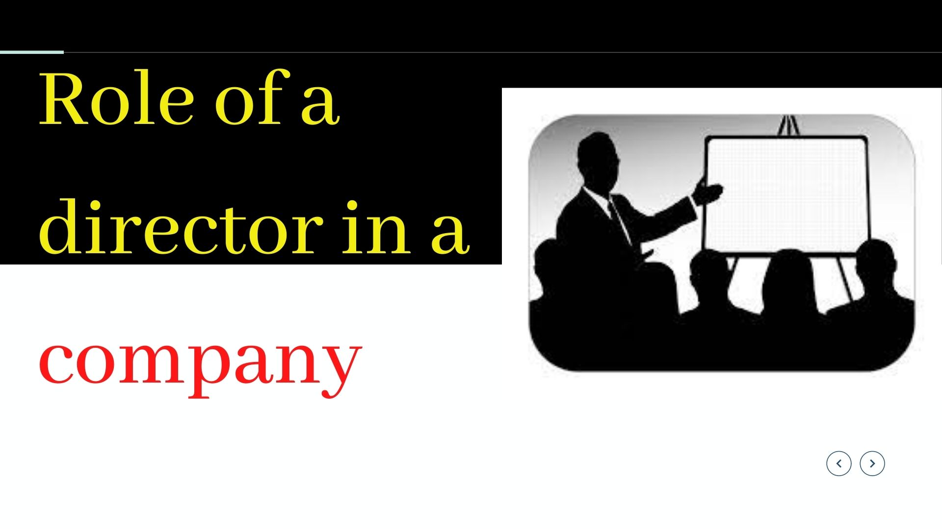 What Is The Role Of A Director In A Company | Blogs
